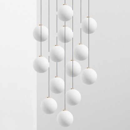 Glass 120. 13 Multi-Light Pendant