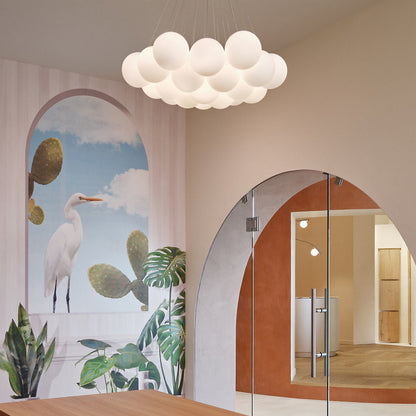 Glass 120. R Multi-Light Pendant