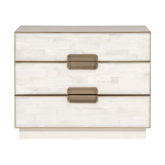Vanguard Splendor Selenite Nightstand 36"
