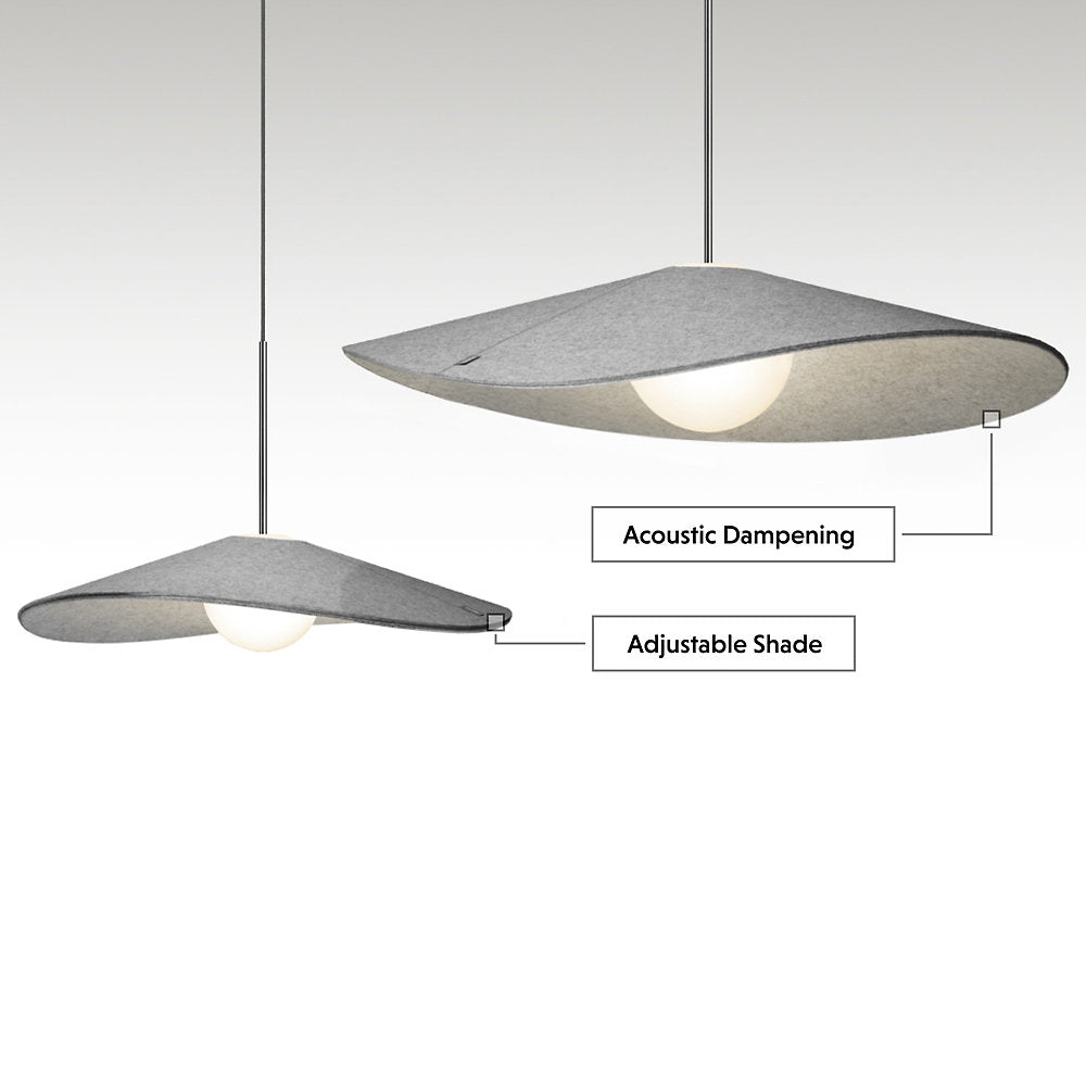 Bola Felt LED Pendant Light