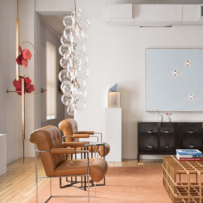 Tall Bubble Chandelier