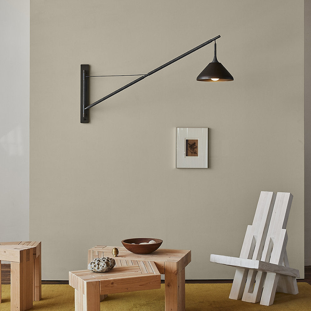 Stem Shade Rig Wall Sconce