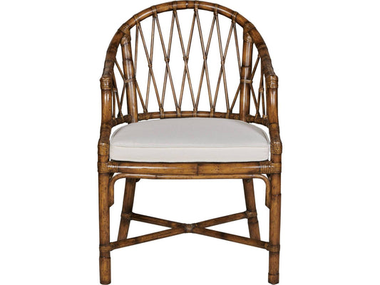 Chateau Brown Rattan Arm Dining Chair