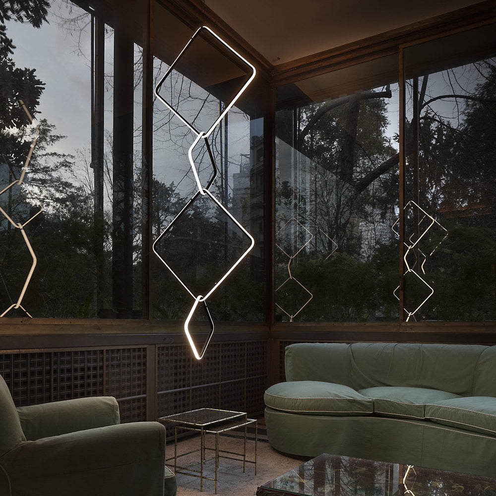 Arrangements Square Large Four Element Suspension