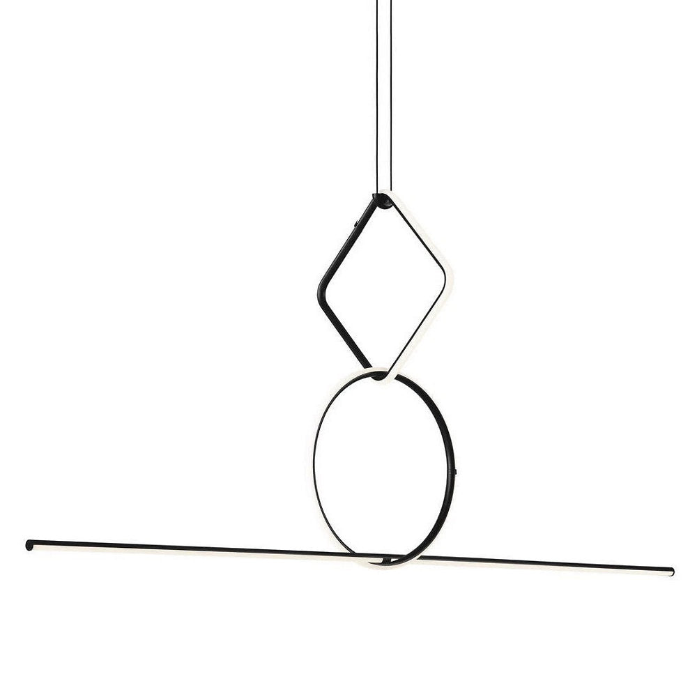 Arrangements Square Small Three Element Suspension