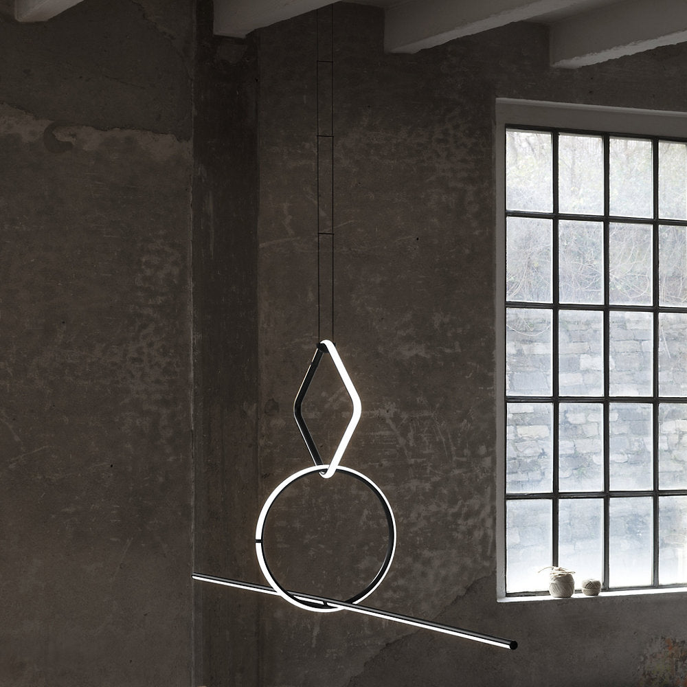 Arrangements Square Small Three Element Suspension