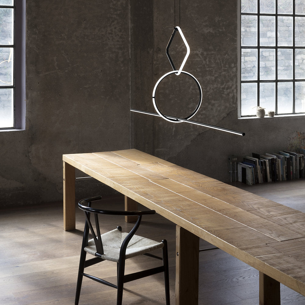 Arrangements Square Small Three Element Suspension