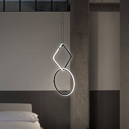 Arrangements Square Small Two Element Suspension