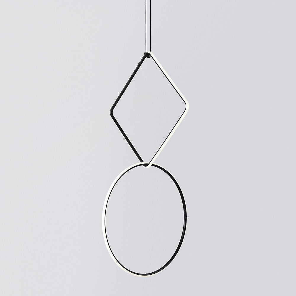 Arrangements Square Large Two Element Suspension