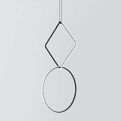 Arrangements Square Large Two Element Suspension