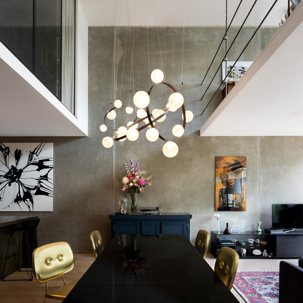 Hubble Bubble 11 LED Chandelier