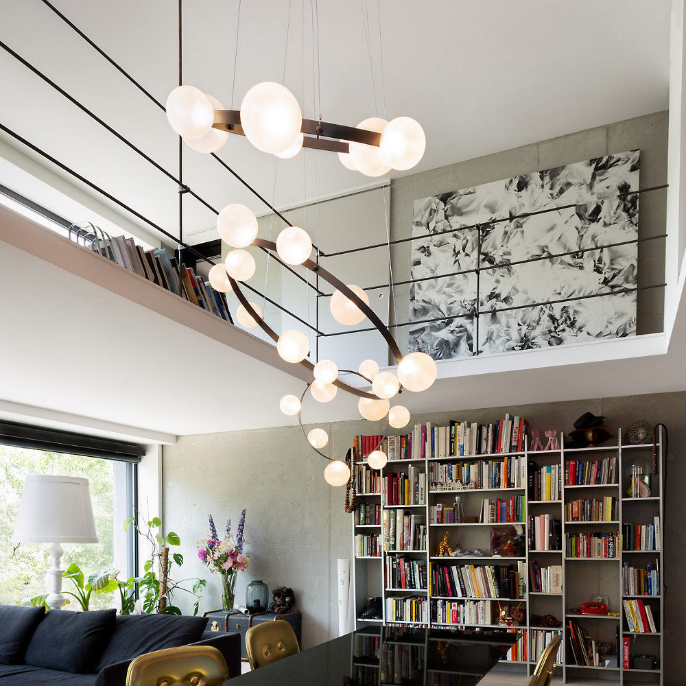 Hubble Bubble 11 LED Chandelier