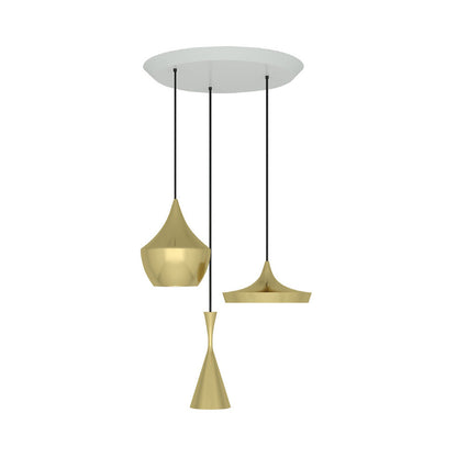 Beat Trio Round Multi-Light LED Pendant
