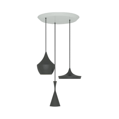 Beat Trio Round Multi-Light LED Pendant