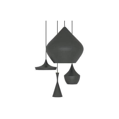 Beat Range Round Multi-Light LED Pendant Light