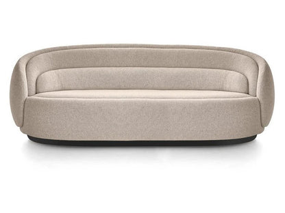 Peonia 2-Seat Sofa in Zea 01 Beige Fabric