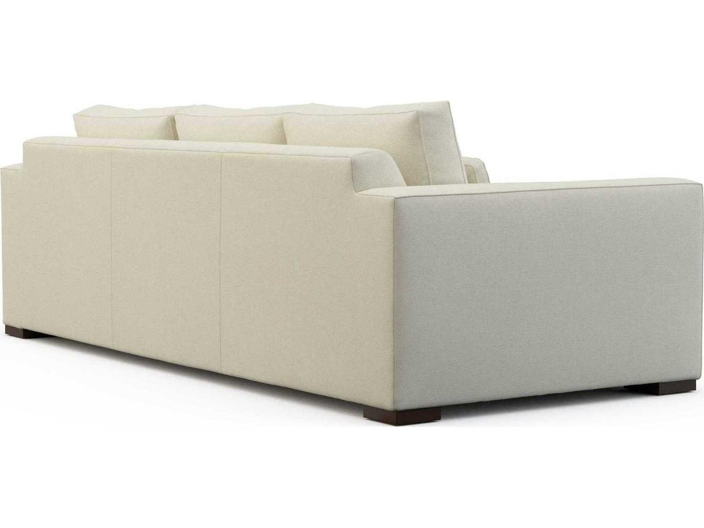 Geneva 3-Seat Fabric Sofa in Beige