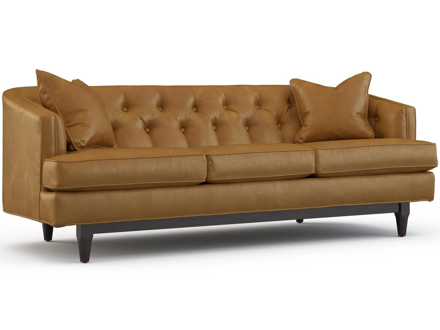 Emma 3-Seat Standard Sofa with Tufted Back