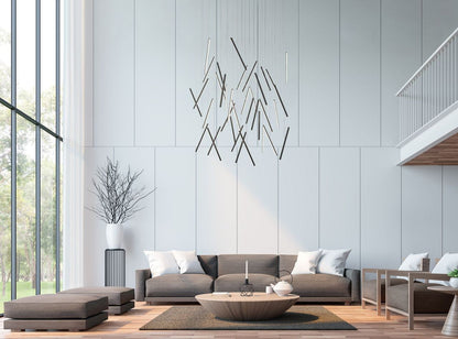 Chute 50-in LED Multi Pendant