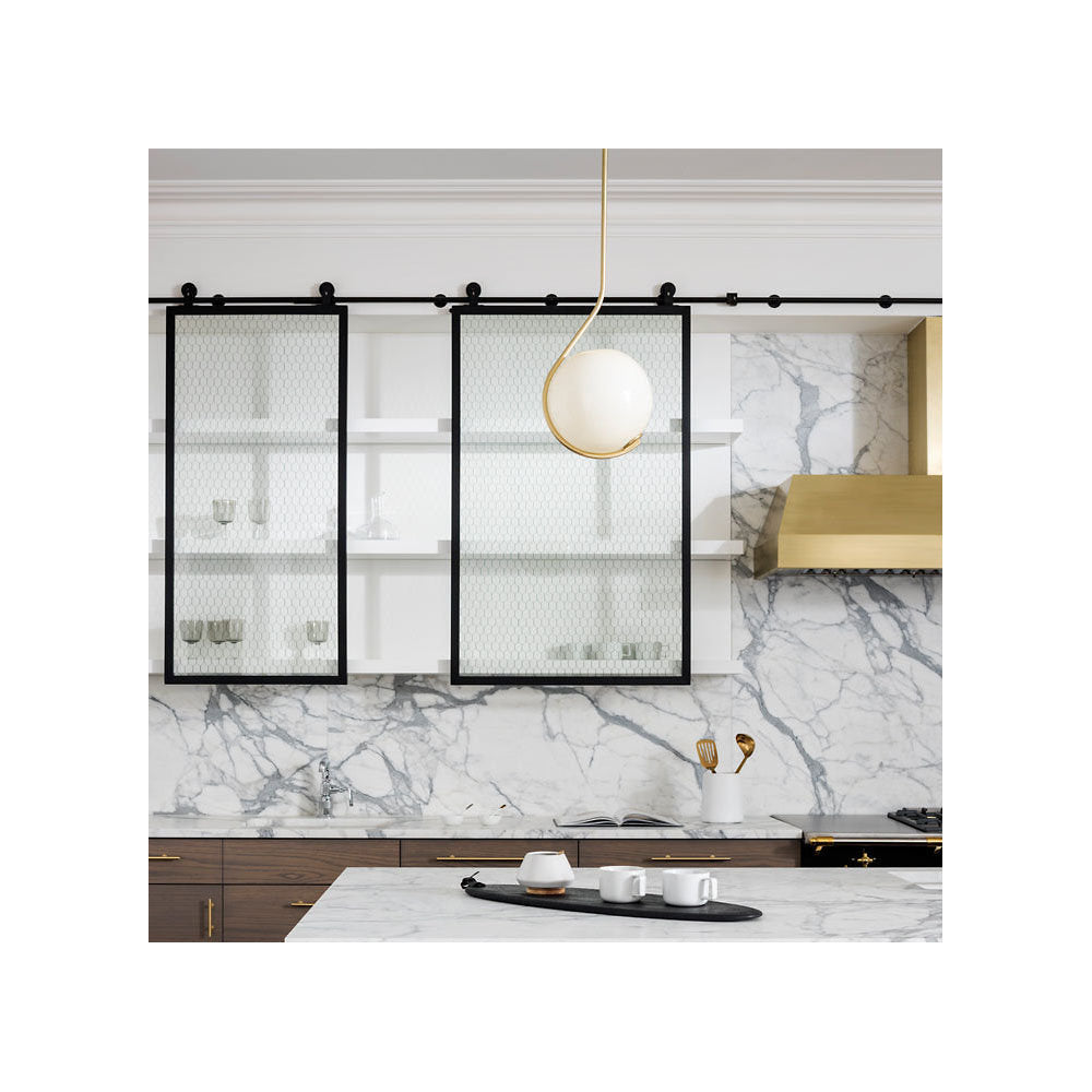 Fiddlehead Semi-Flushmount/Pendant