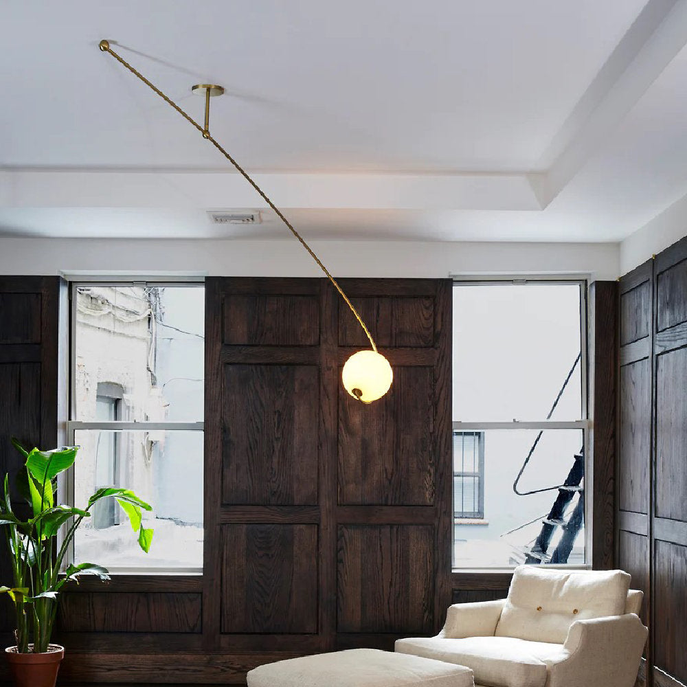 Fiddlehead Semi-Flushmount/Pendant