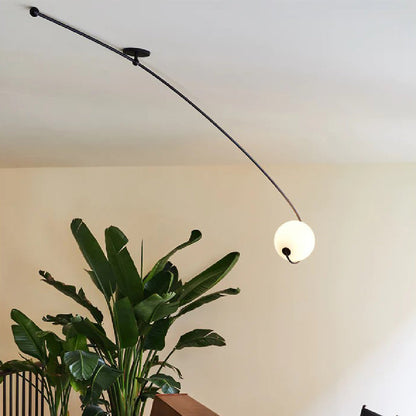 Fiddlehead Semi-Flushmount/Pendant