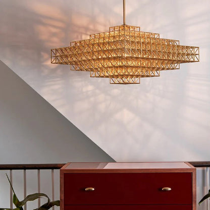 Gridlock LED Chandelier