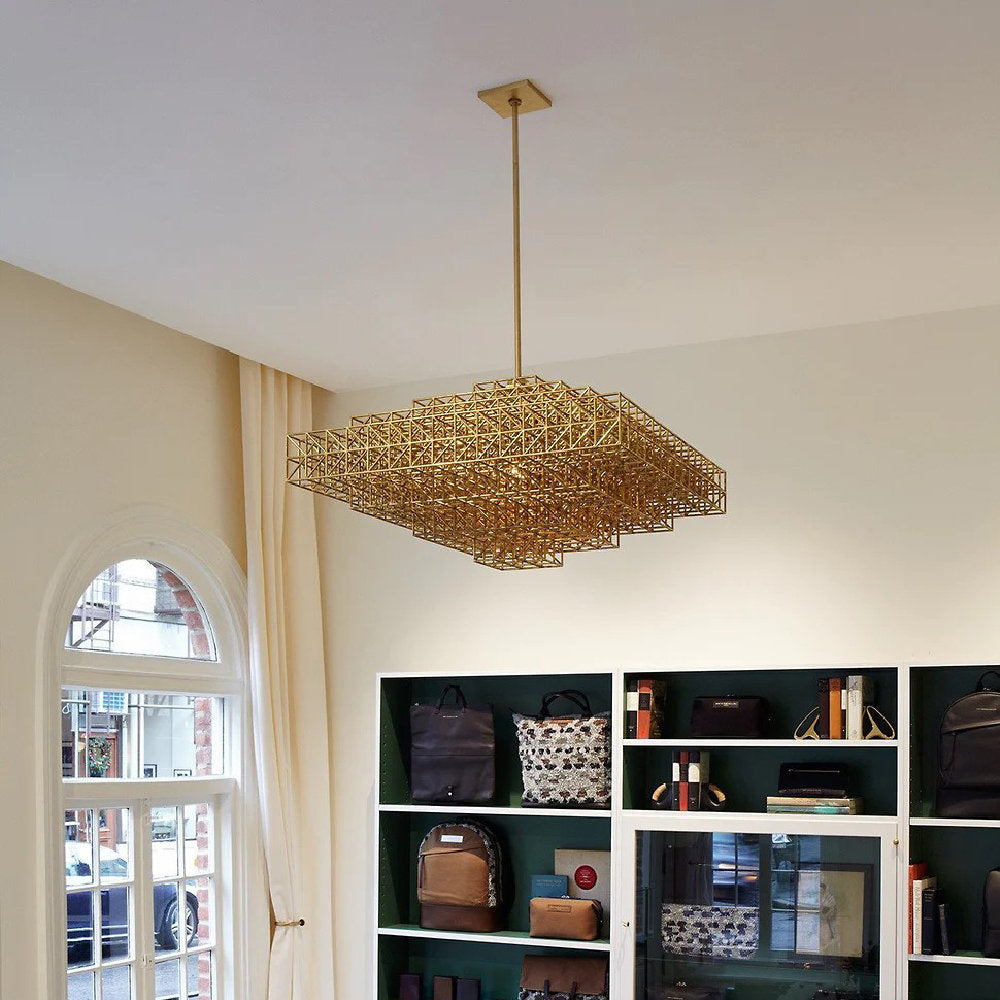 Gridlock LED Chandelier