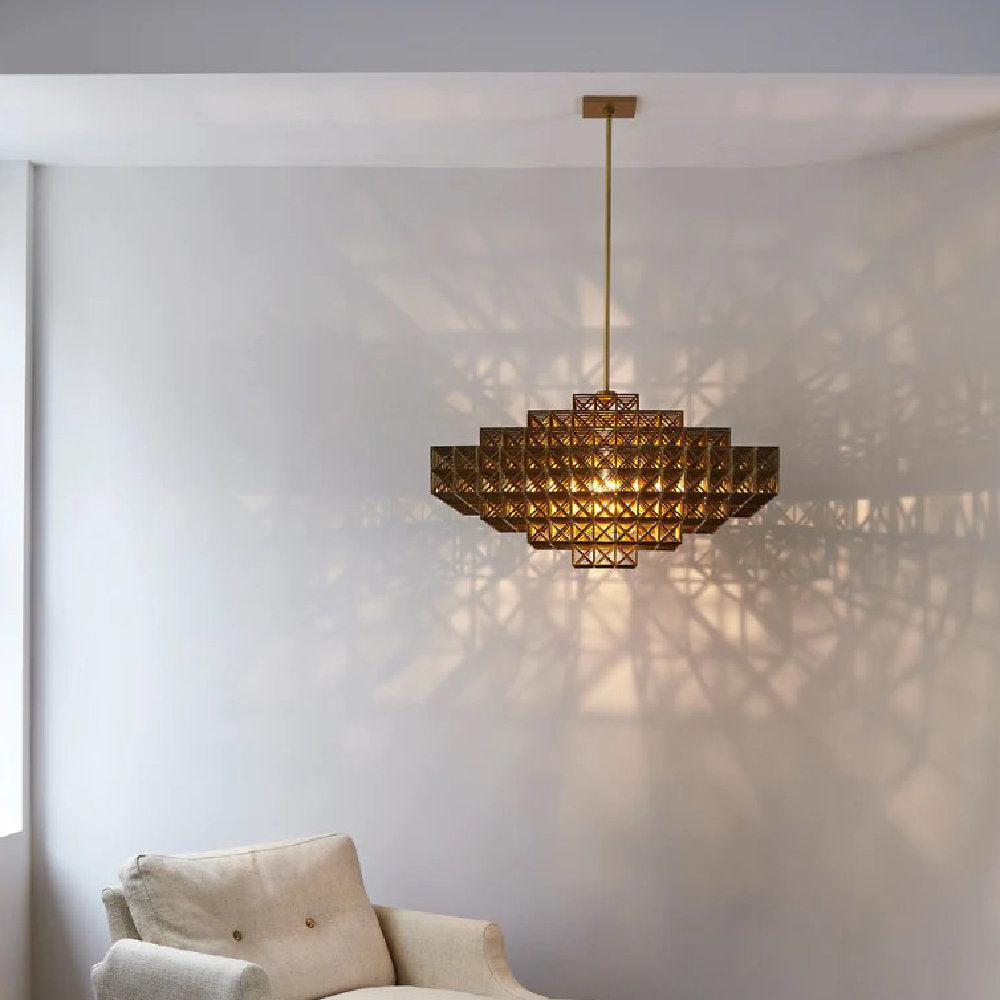 Gridlock LED Chandelier