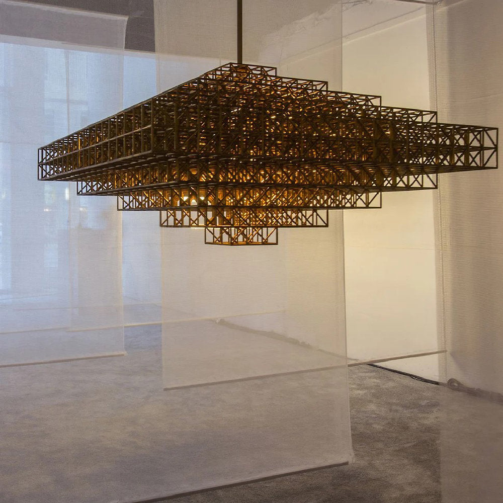 Gridlock LED Chandelier