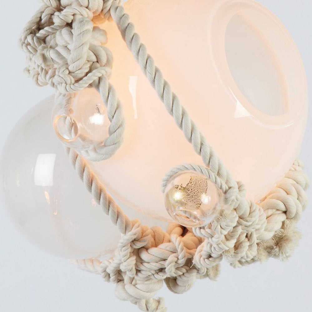 Knotty Bubbles Chain Chandelier