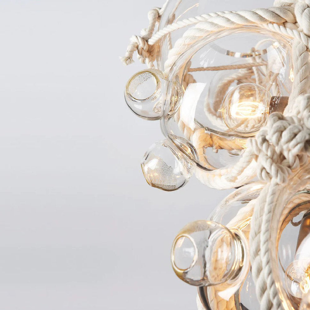 Knotty Bubbles Chain Chandelier