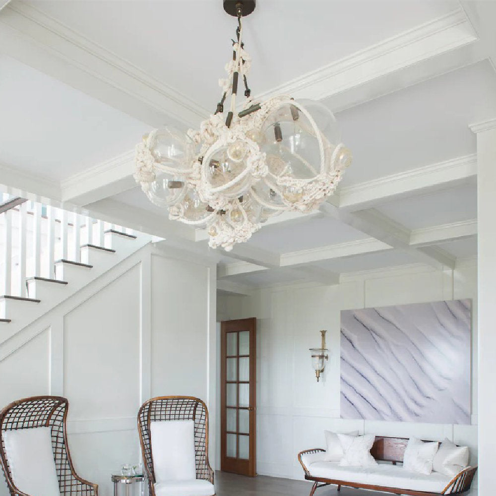 Knotty Bubbles Chain Chandelier
