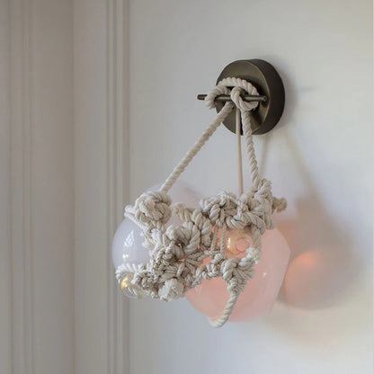 Knotty Bubbles Wall Sconce