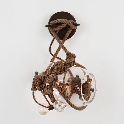 Knotty Bubbles Wall Sconce