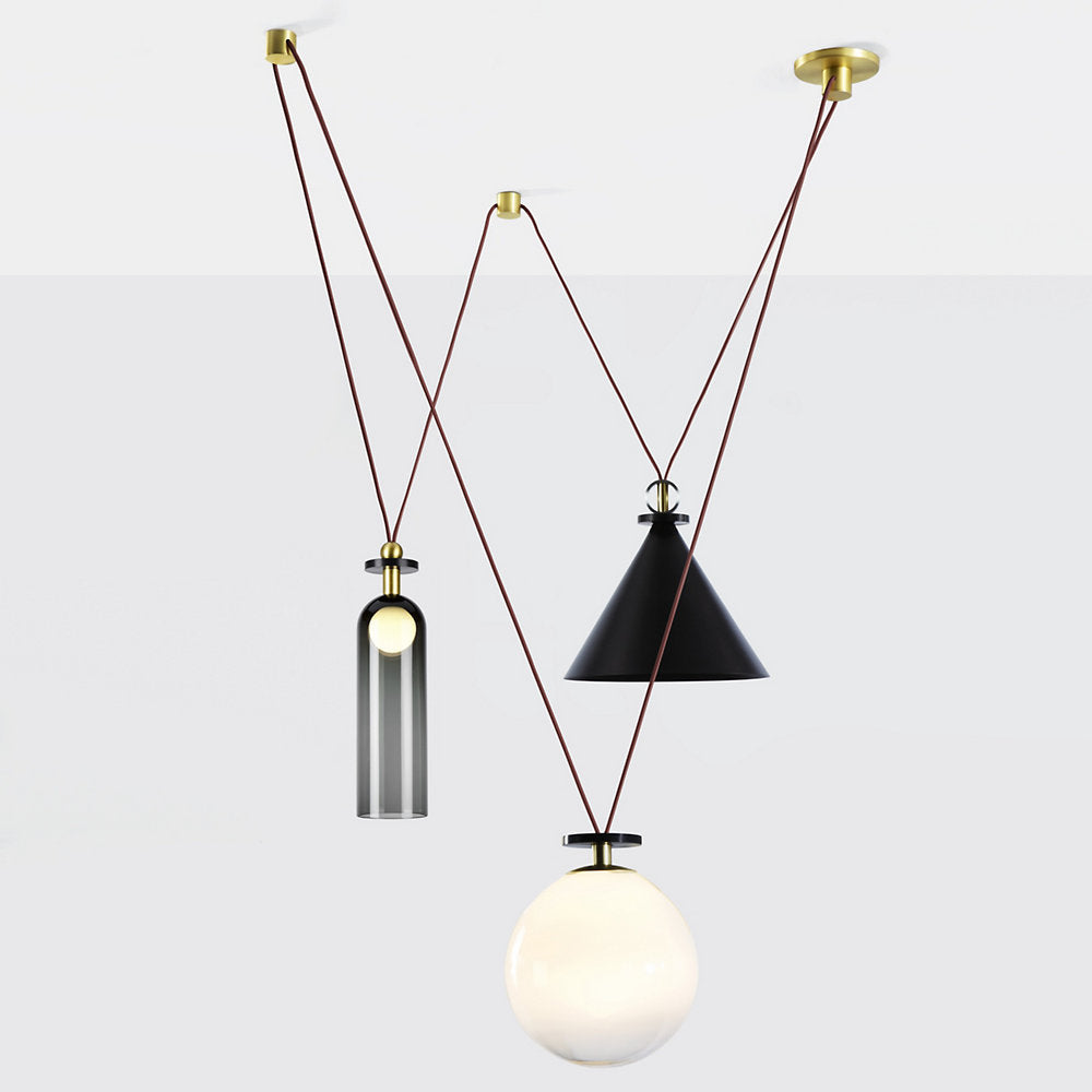 Shape Up 3-Piece Chandelier