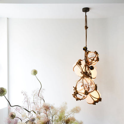 Knotty Bubbles LED Multi-Light Pendant