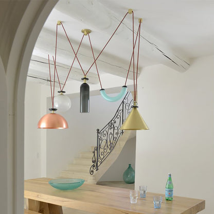 Shape Up 5-Piece Chandelier