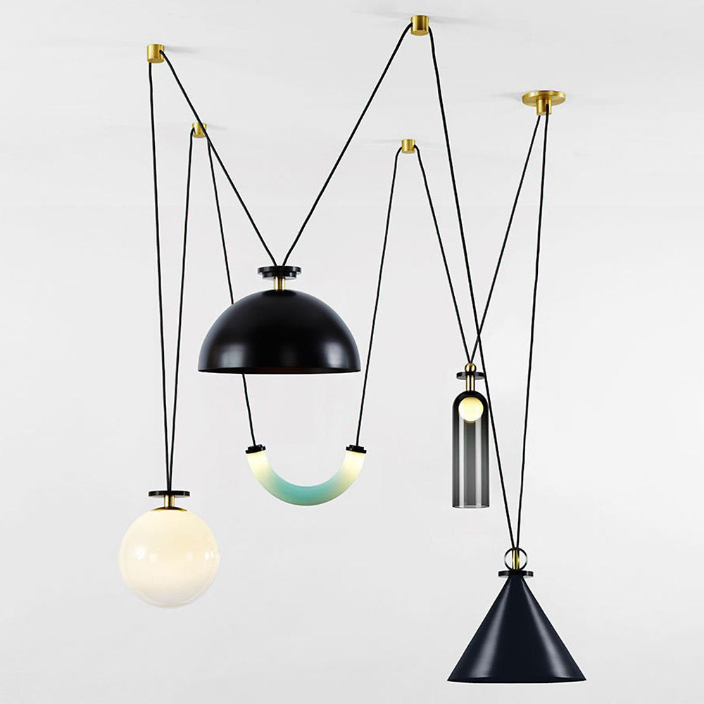 Shape Up 5-Piece Chandelier