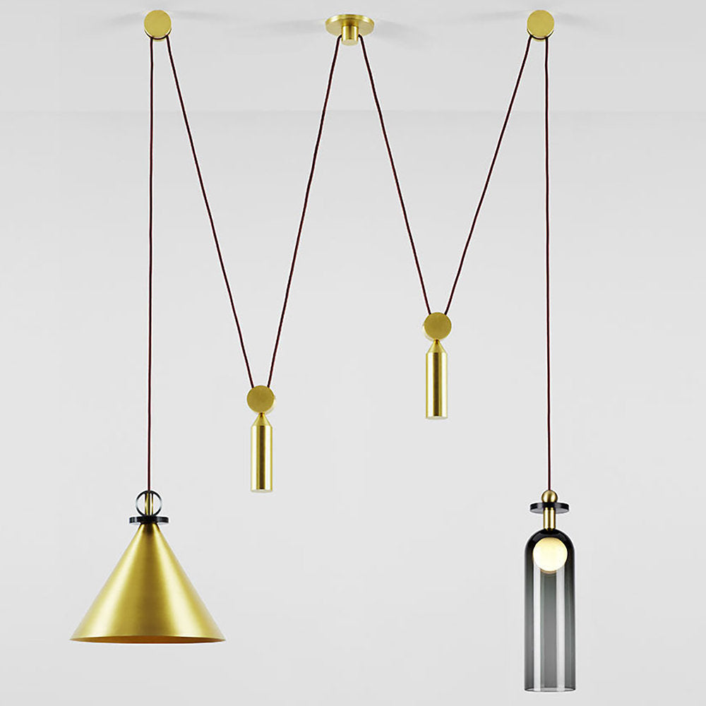 Shape Up Double Chandelier