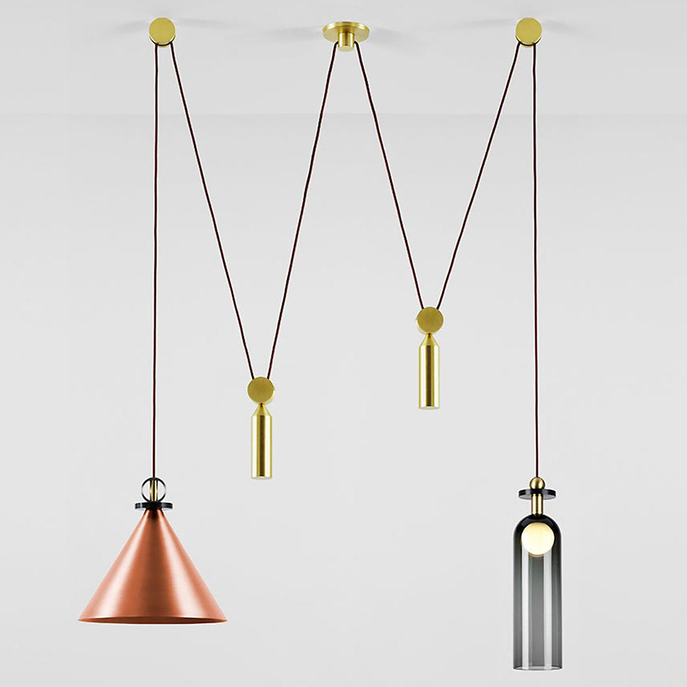 Shape Up Double Chandelier