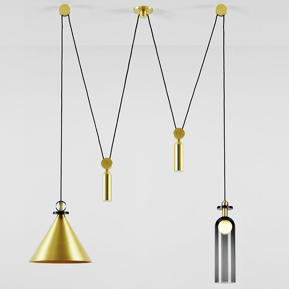 Shape Up Double Chandelier