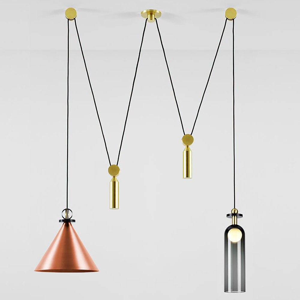 Shape Up Double Chandelier