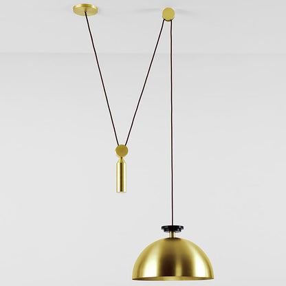 Shape Up Hemisphere Pendant