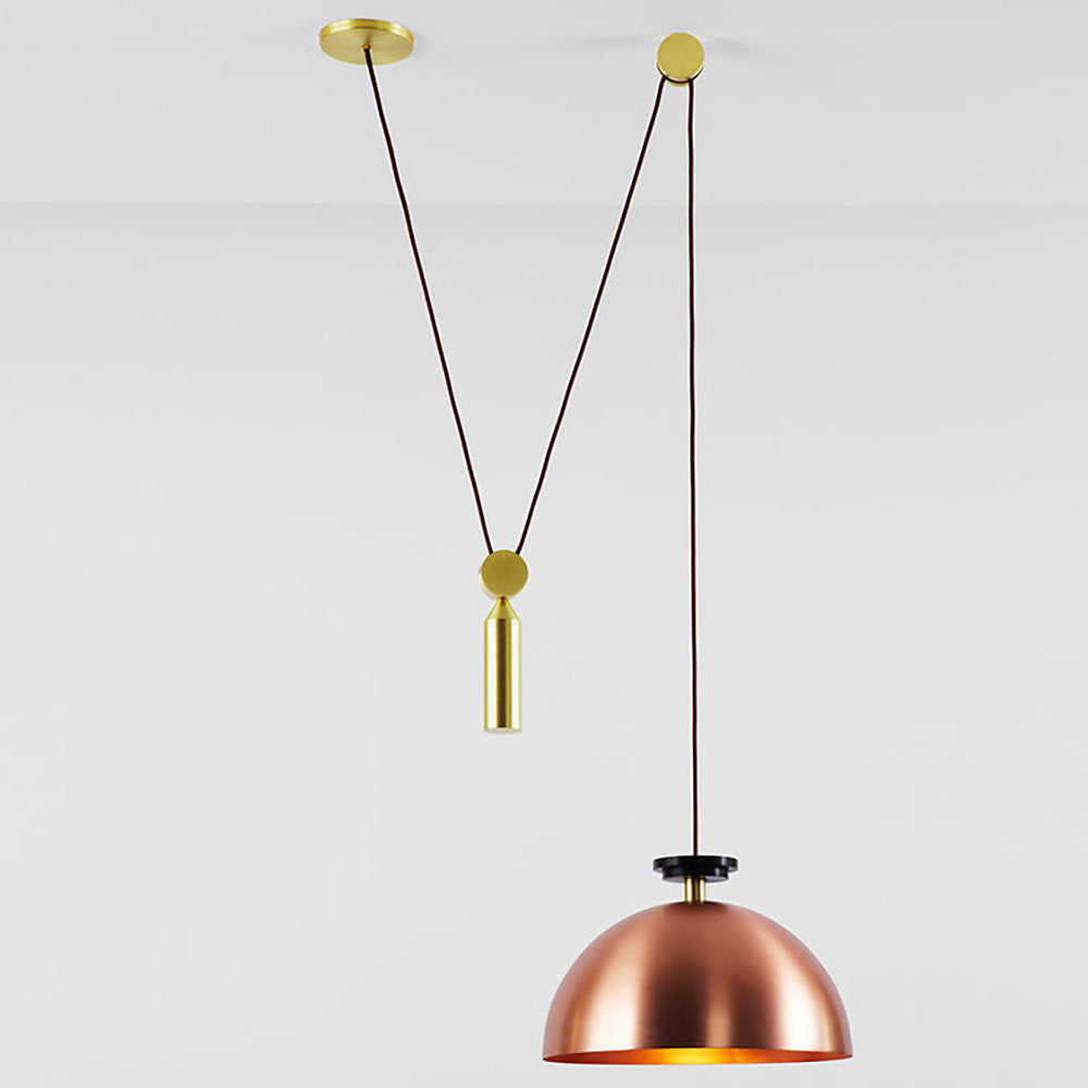 Shape Up Hemisphere Pendant