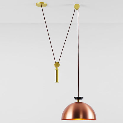 Shape Up Hemisphere Pendant