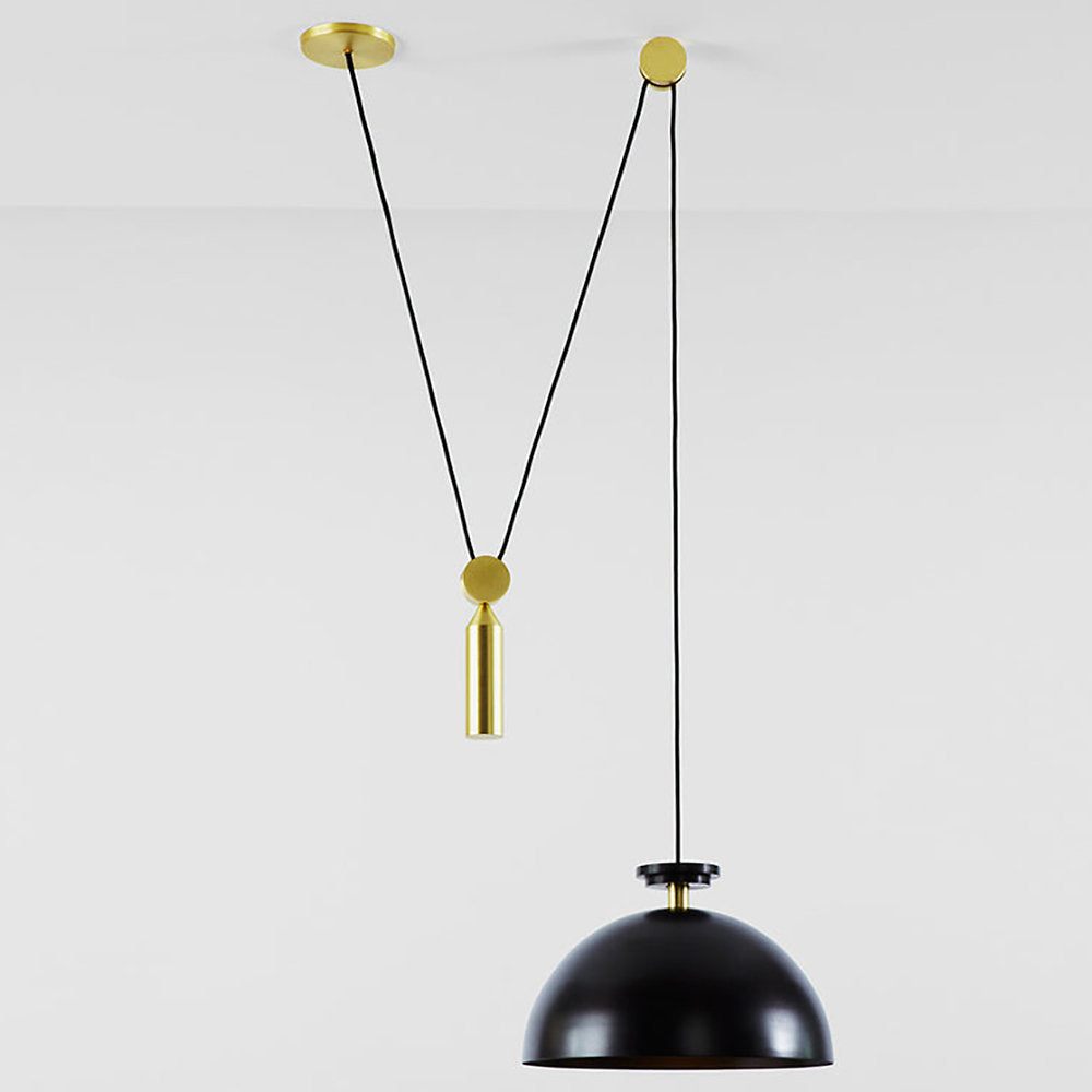 Shape Up Hemisphere Pendant