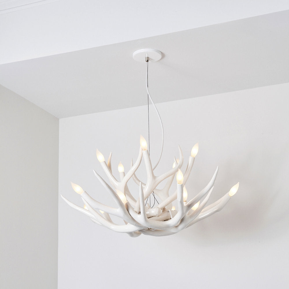 Superordinate Antler Chandelier - 10 Antlers