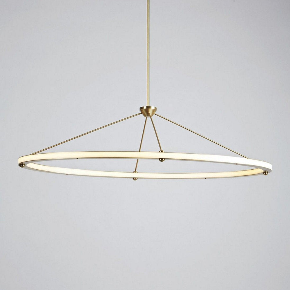 Halo Oval Pendant Light