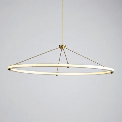 Halo Oval Pendant Light